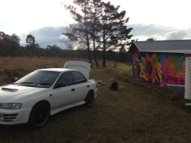 Graffiti Wall - Photo by MrReka - outback, nature, production (2013)