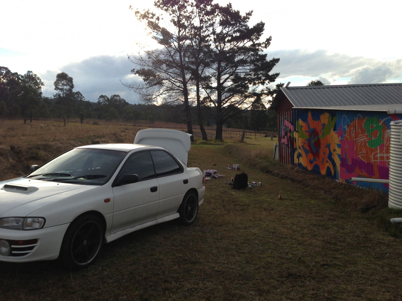 Graffiti Wall - Photo by MrReka - outback, nature, production (2013)