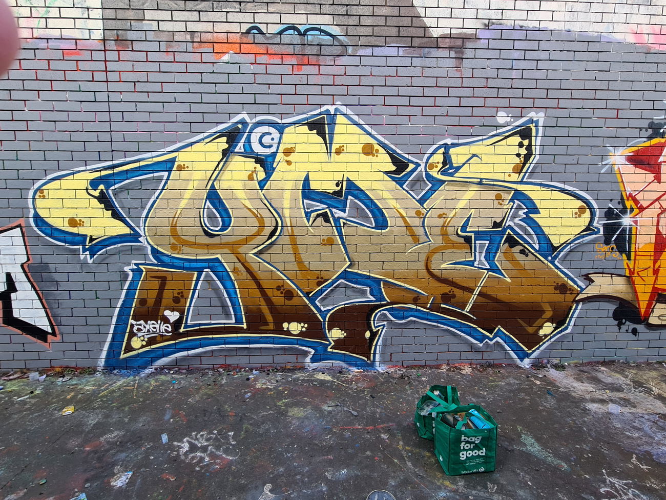 Graffiti Wall - Photo by MrReka - YME, VIA (2020)