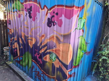 Graffiti Wall - Photo by MrReka - onewithnature, renovation, paintjob (2020)