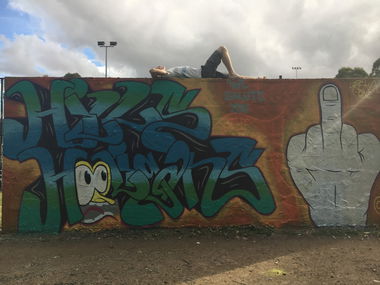 Graffiti Wall - Photo by MrReka - hooligans (2016)