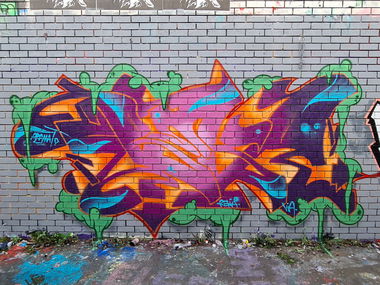 Graffiti Wall - Photo by MrReka - REKA, VIA, artsandcrafts (2020)
