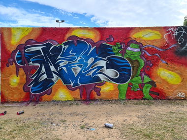 Graffiti Wall - Photo by MrReka - ninjaturtles, character (2020)