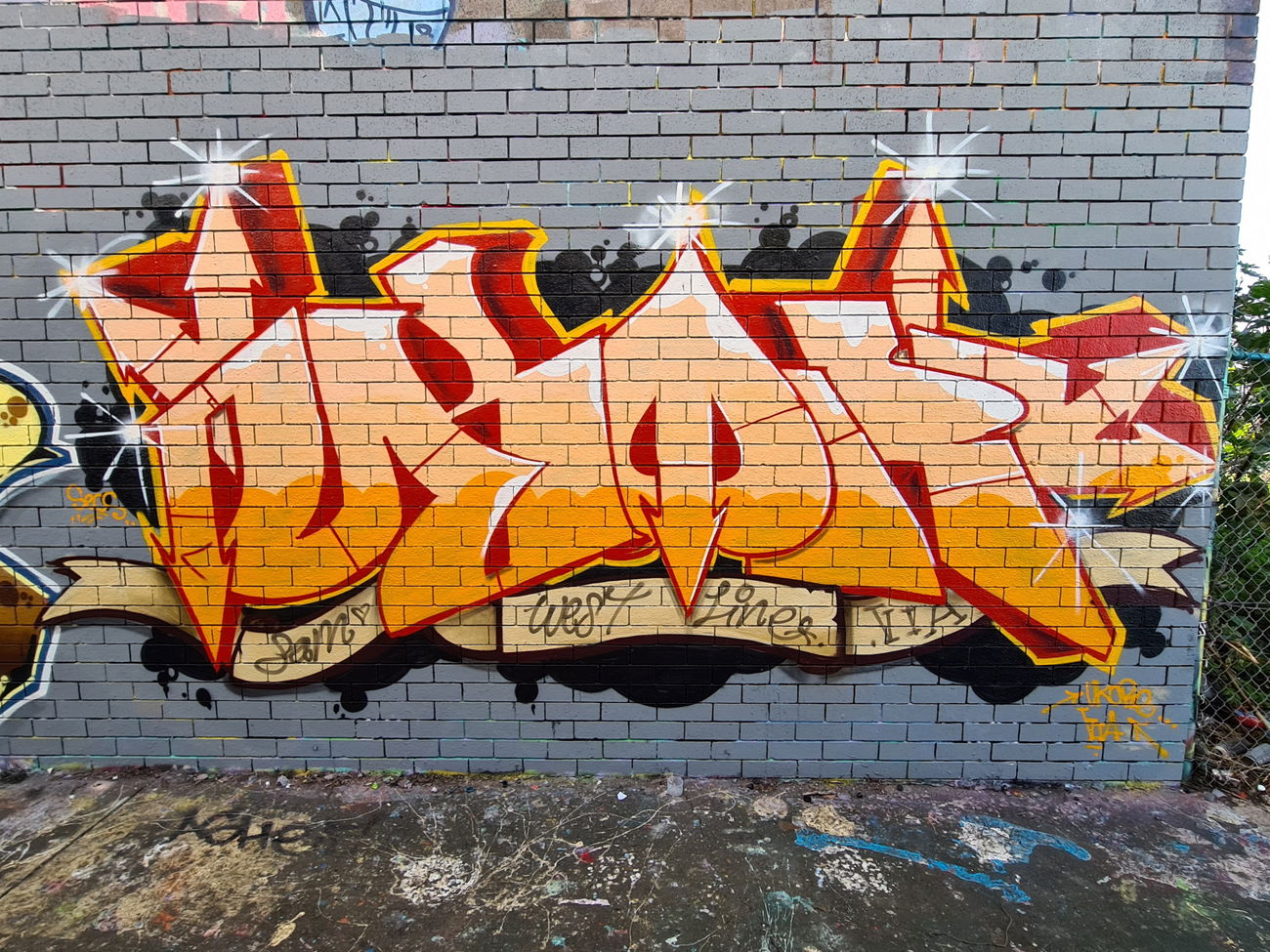 Graffiti Wall - Photo by MrReka - UKOR, VIA (2020)