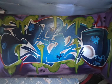 Graffiti Wall - Photo by MrReka - cubbyhouse, bongshack (2020)