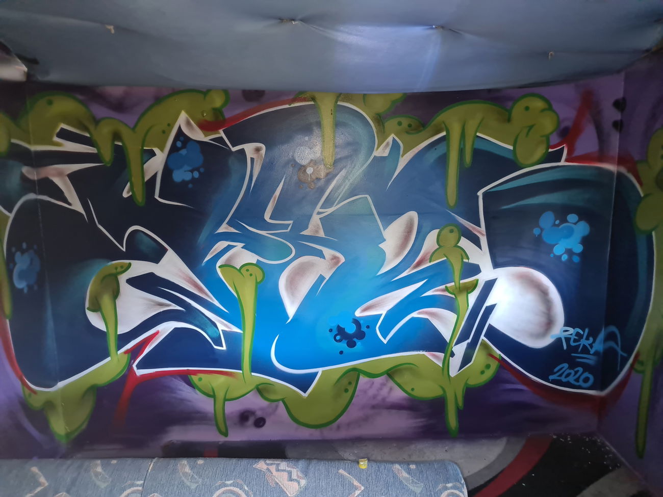 Graffiti Wall - Photo by MrReka - cubbyhouse, bongshack (2020)
