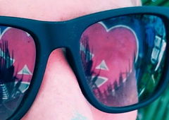 Graffiti Wall - Photo by MrReka - reflection, mirror, enjoyingtheview