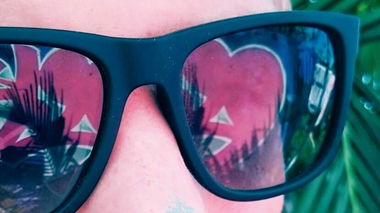 Graffiti Wall - Photo by MrReka - reflection, mirror, enjoyingtheview