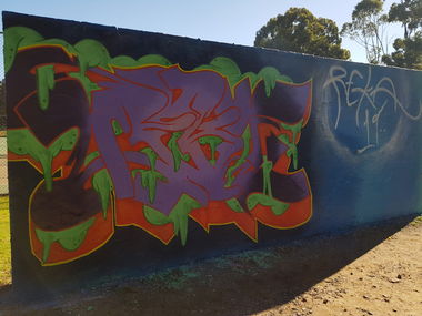 Graffiti Wall - Photo by MrReka (2019)