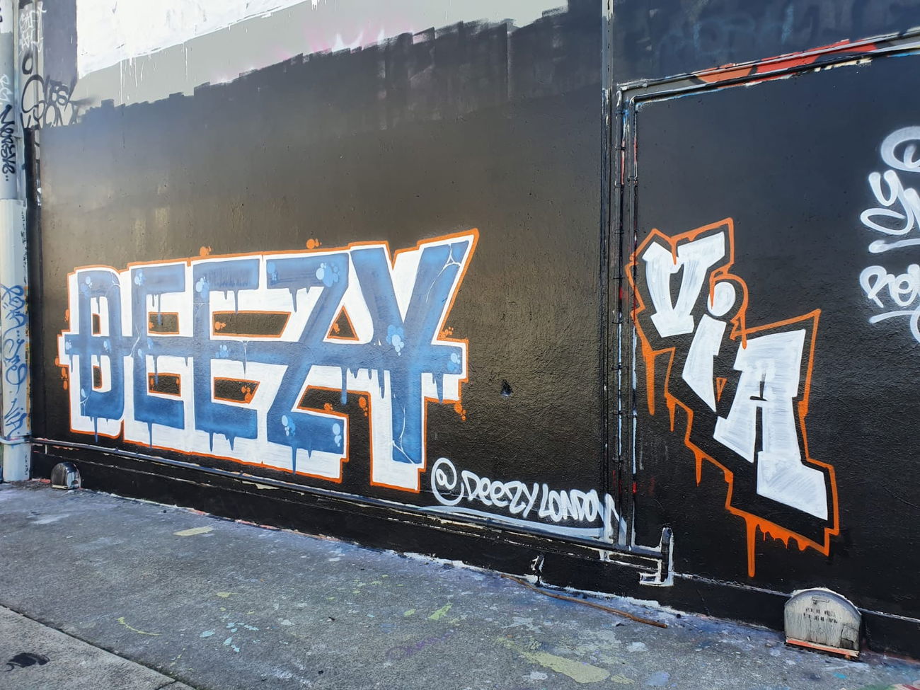 Graffiti Wall in Sydney - Photo by MrReka - deezy, vandalsinaction (2020)