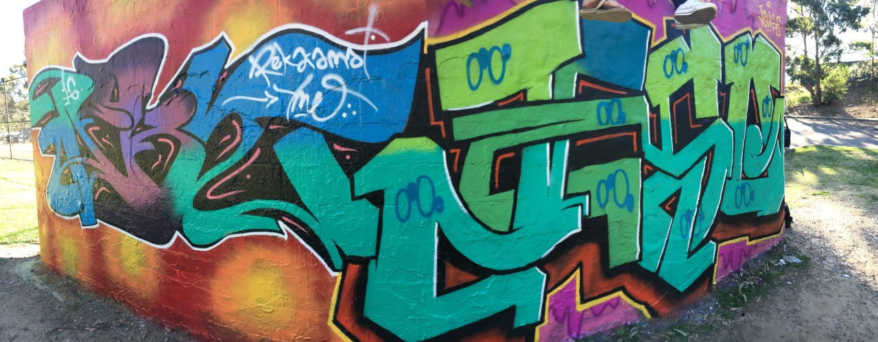 Graffiti Wall - Photo by MrReka (2016)