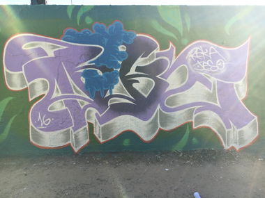 Graffiti Wall in Sydney - Photo by MrReka (2016)