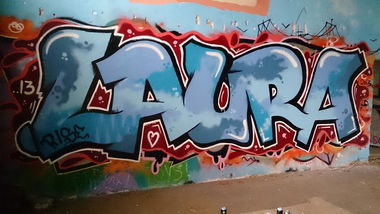 Graffiti Wall - Photo by MrRise - Rise, ryc, 161 (2013)