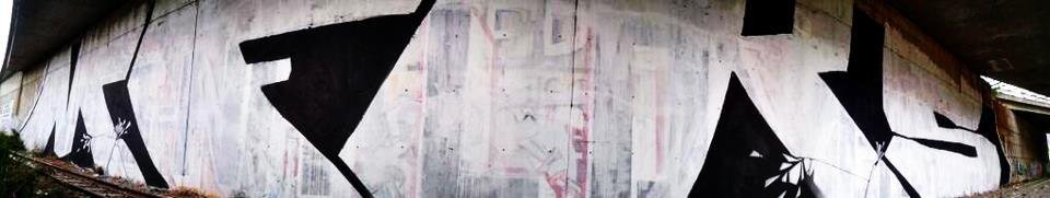 Graffiti Bombing - Photo by MrShifo - MFK, Block, Letters (2014)