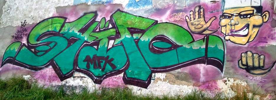 Graffiti Bombing - Photo by MrShifo - MFK, SHIFO, MRSHIFO