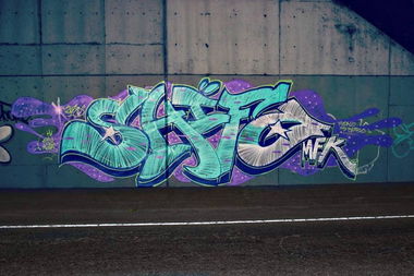 Graffiti Bombing - Photo by MrShifo - MFK, MadaFatKap, Colombia (2013)