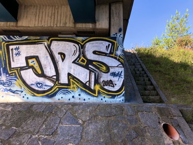 Graffiti Wall in Bayreuth - Photo by MrTaube - JRSC, Bayreuth