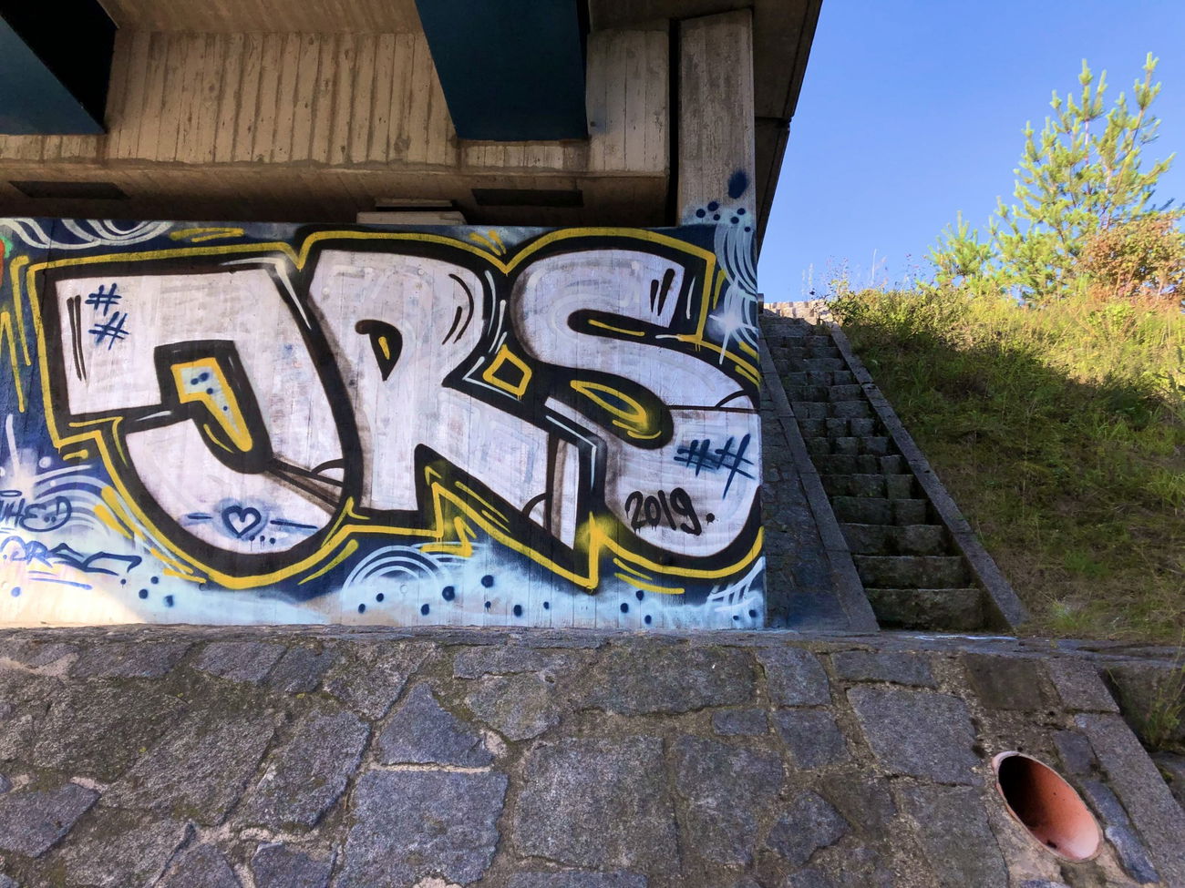 Graffiti Wall in Bayreuth - Photo by MrTaube - JRSC, Bayreuth