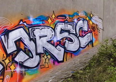 Graffiti Wall in Bayreuth - Photo by MrTaube - JRSC, Bayreuth, Jrscrew