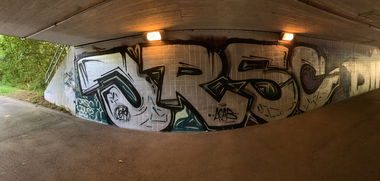 Graffiti Wall in Bayreuth - Photo by MrTaube - JRSC, Bayreuth