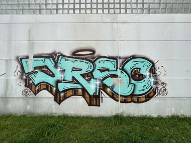 Graffiti Wall - Photo by MrTaube - Jrsc, Bayreuth (2019)