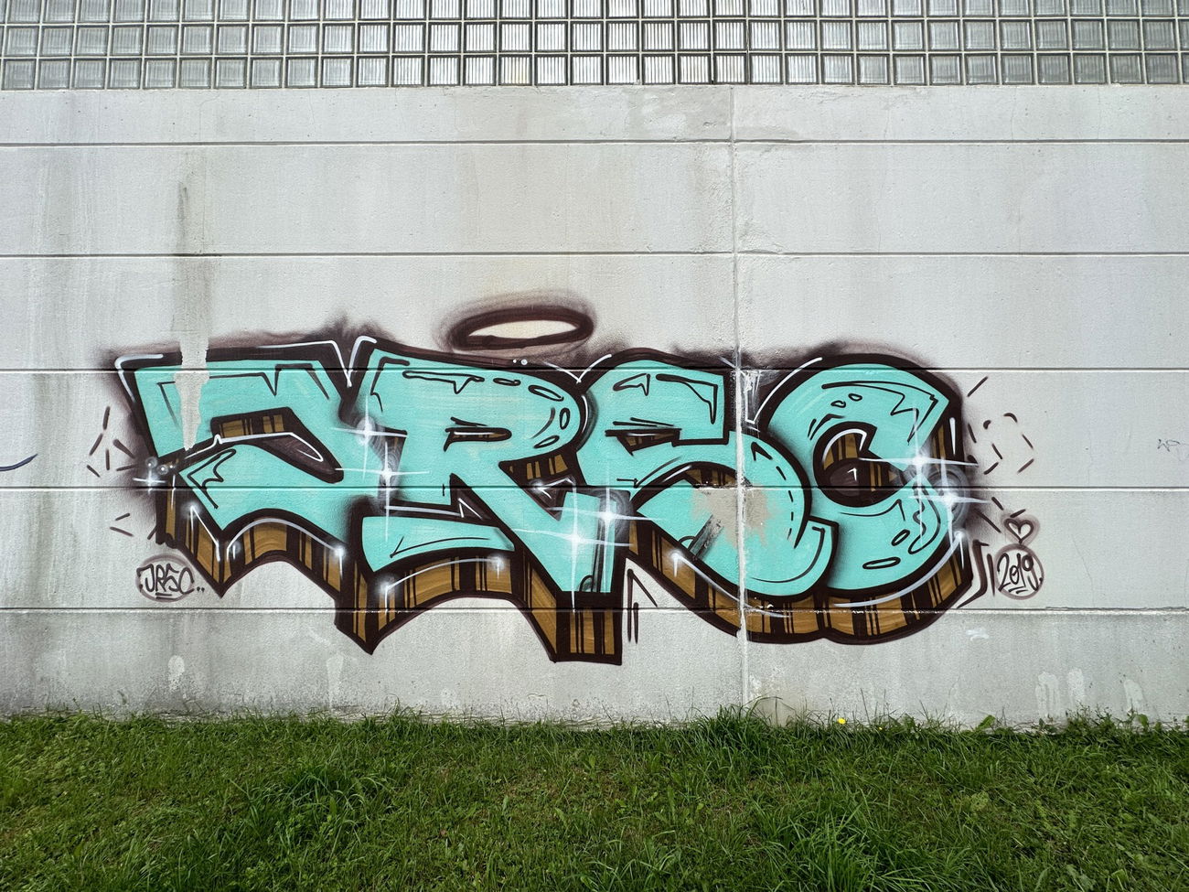 Graffiti Wall - Photo by MrTaube - Jrsc, Bayreuth (2019)