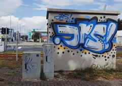 Graffiti Wall in Bayreuth - Photo by MrTaube - JRS, Bayreuth