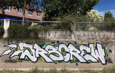 Graffiti Wall in Bayreuth - Photo by MrTaube - Bayreuth, JRSC