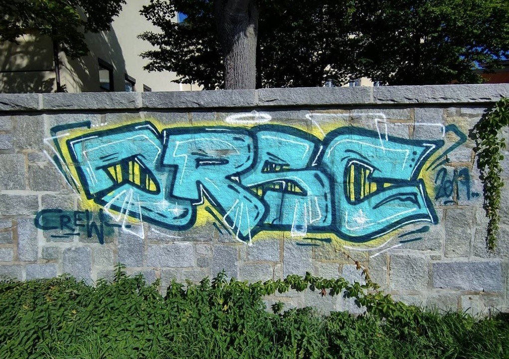 Graffiti Wall in Bayreuth - Photo by MrTaube - JRSC, Bayreuth