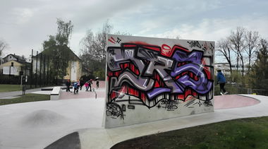 Graffiti Wall in Bayreuth - Photo by MrTaube - JRSC, BAYREUTH