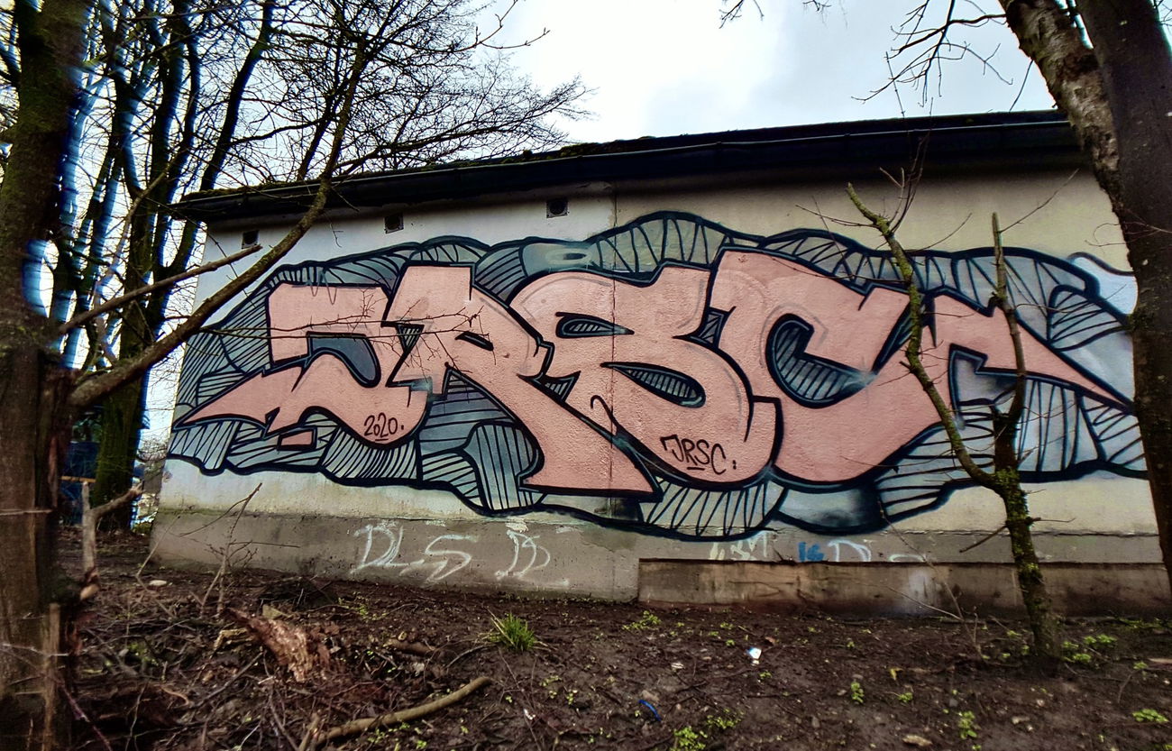 Graffiti Wall in Bayreuth - Photo by MrTaube - JRSCREW, JRSC, JRS