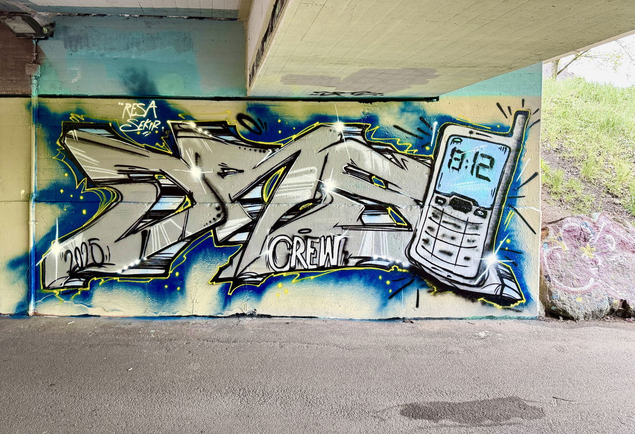 Graffiti Wall in Bayreuth - Photo by MrTaube - JRS, JRSC, BAYREUTH (2025)