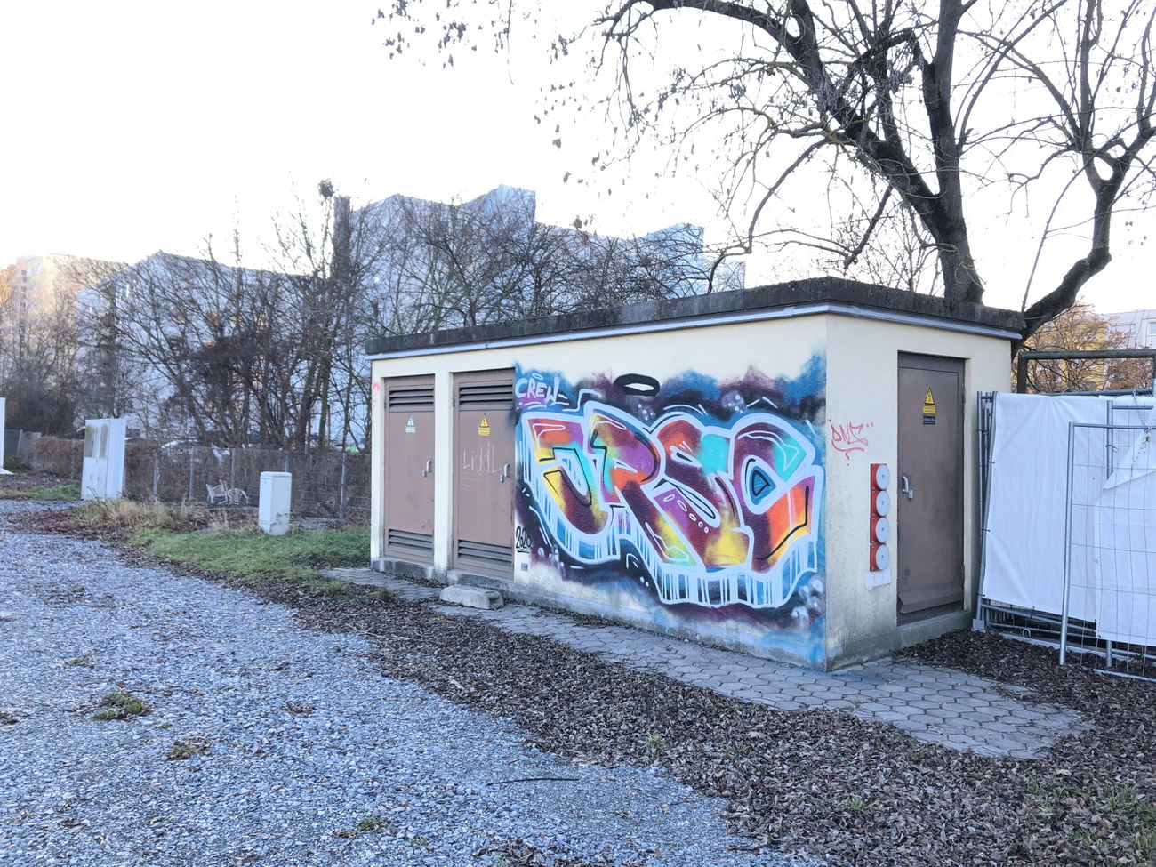 Graffiti Wall in Bayreuth - Photo by MrTaube - JRSC, Bayreuth