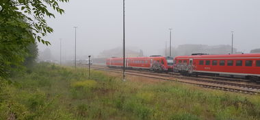 Graffiti Train in Bayreuth - Photo by MrTaube - Bayreuth, JRSC, NILS