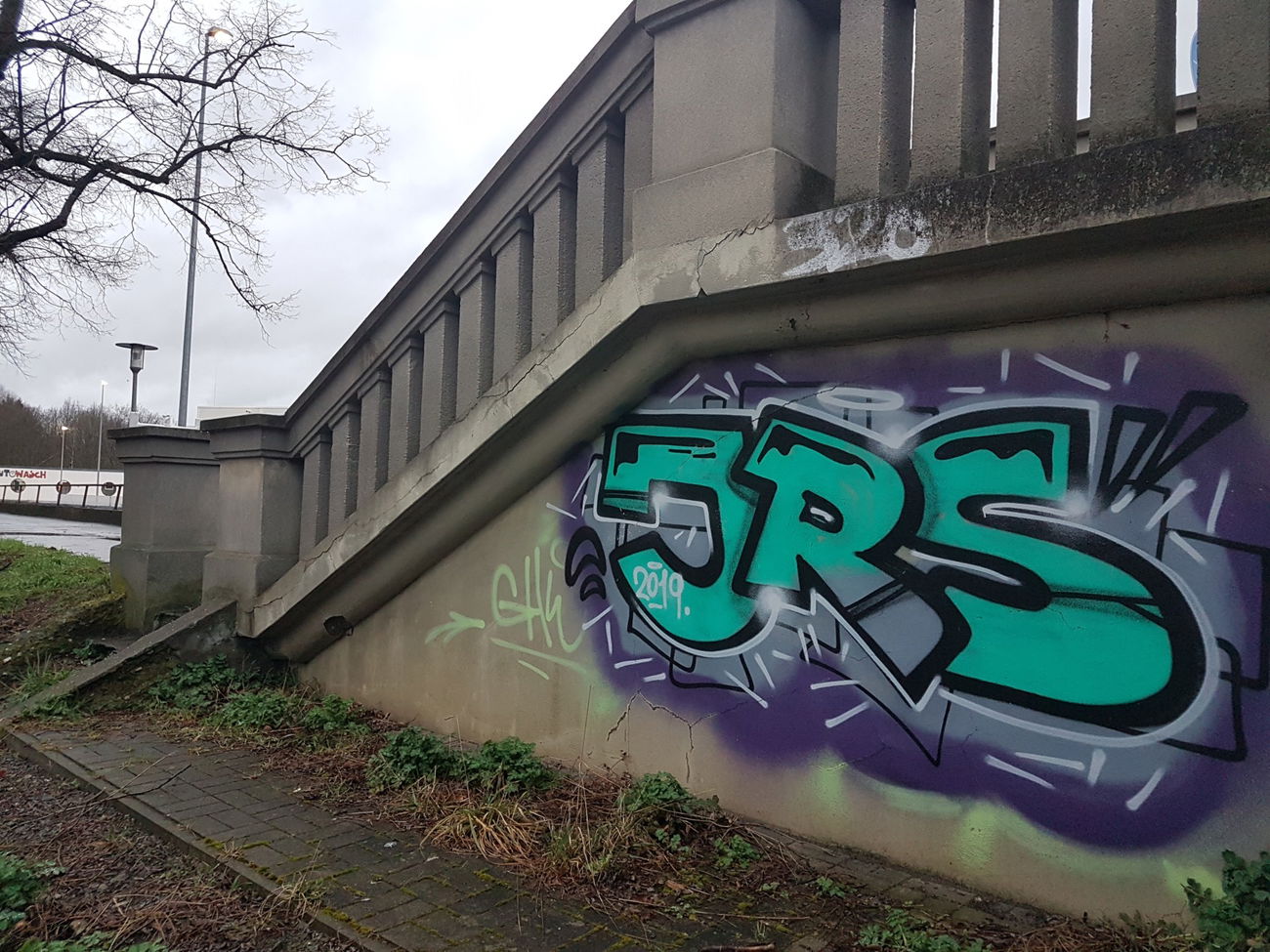 Graffiti Wall in Bayreuth - Photo by MrTaube - JRSCREW, JRSC, JRS