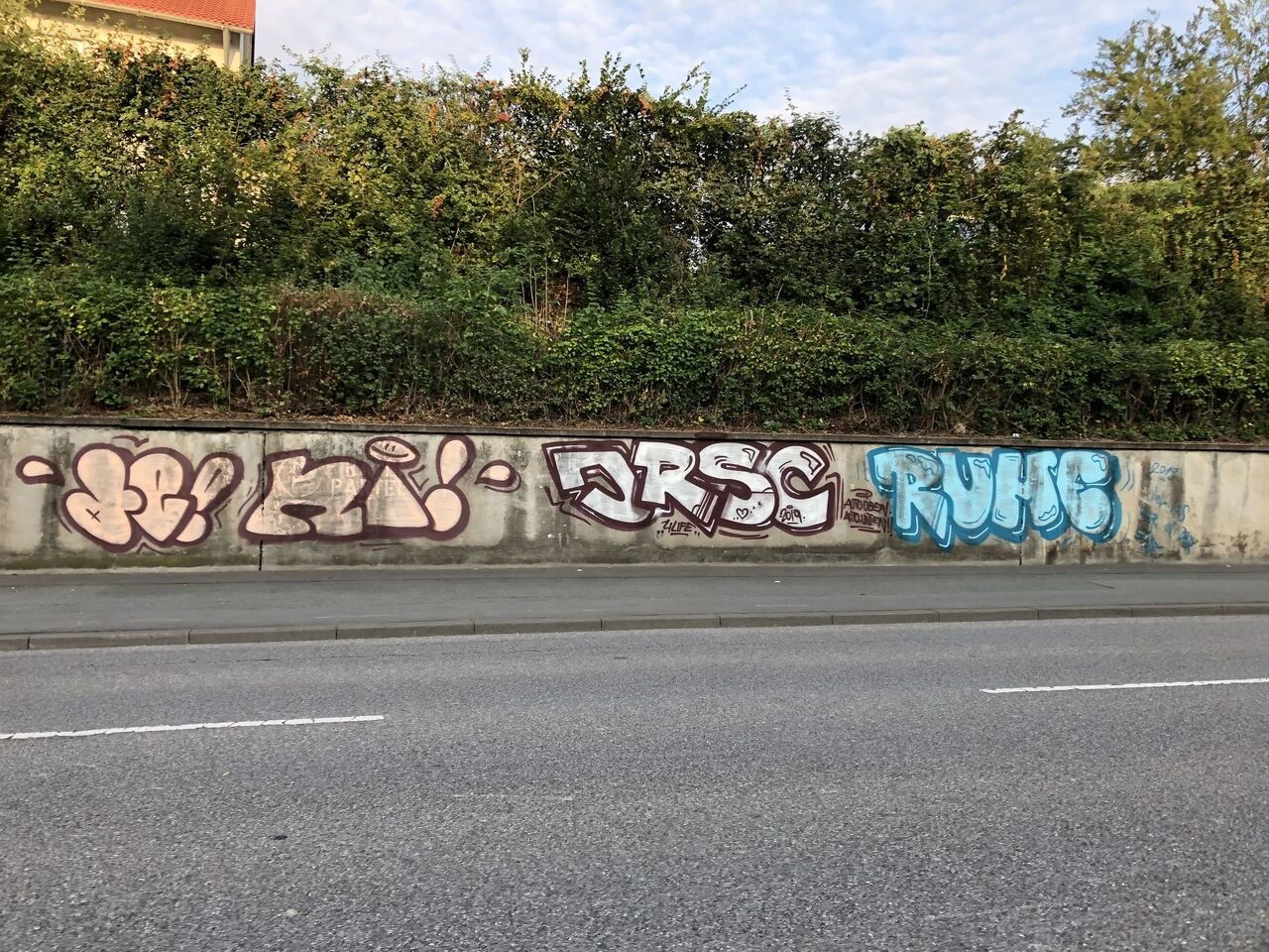 Graffiti Wall in Bayreuth - Photo by MrTaube - Bayreuth, JRSC, DEO