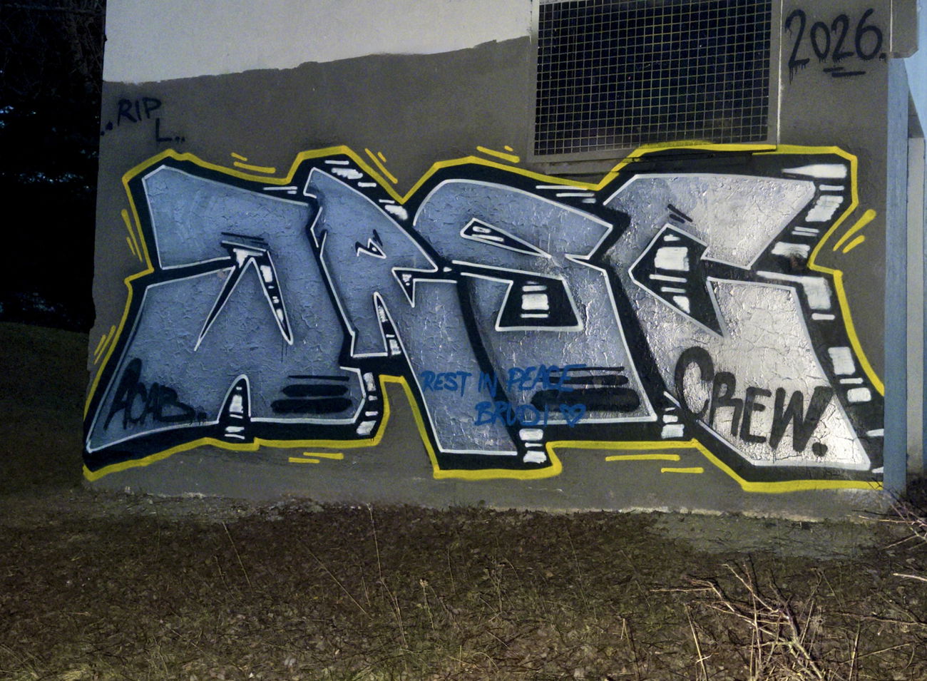 Graffiti Wall in Bayreuth - Photo by MrTaube - JRSC, BAYREUTH