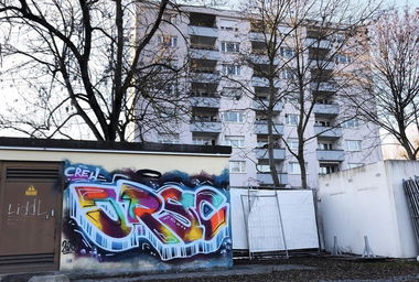 Graffiti Wall in Bayreuth - Photo by MrTaube - JRSC