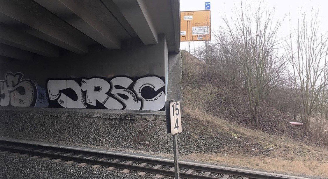 Graffiti Wall in Bayreuth - Photo by MrTaube - Bayreuth, JRSC