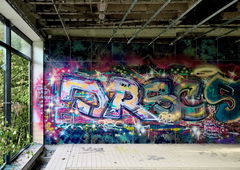 Graffiti Wall in Bayreuth - Photo by MrTaube - JRSC, BAYREUTH