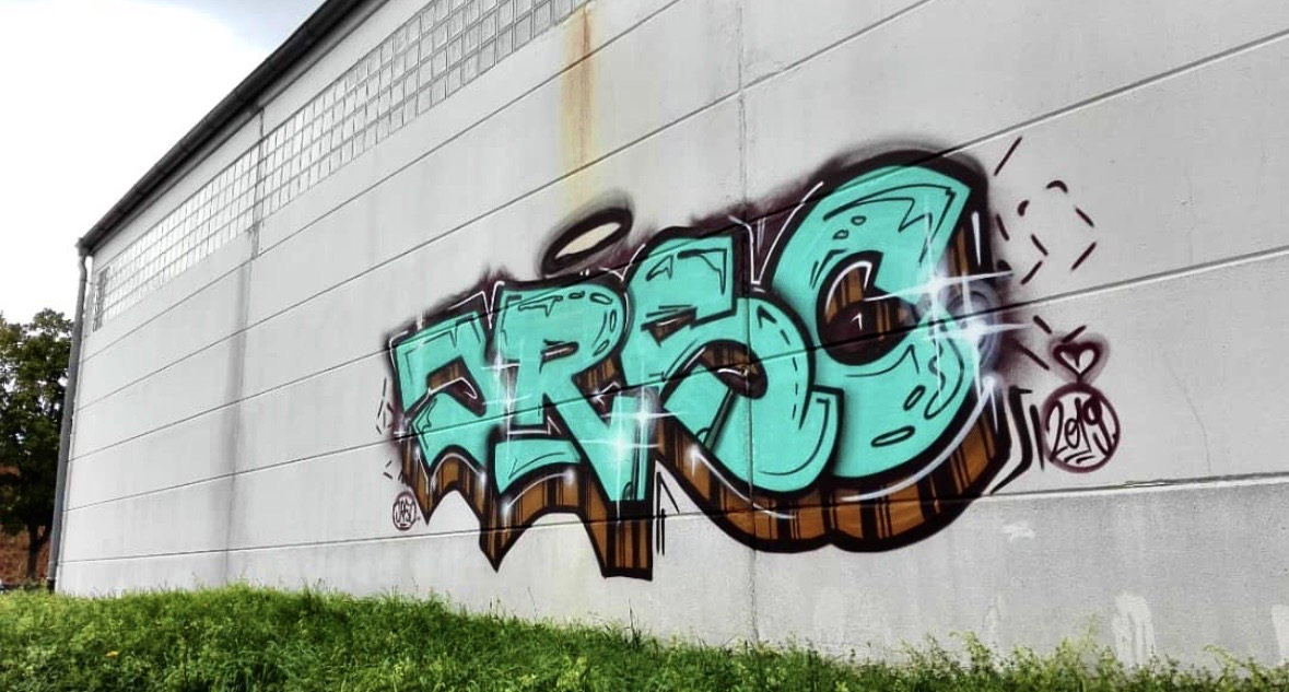 Graffiti Wall in Bayreuth - Photo by MrTaube - JRSC, BAYREUTH