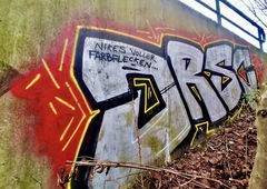 Graffiti Wall in Bayreuth - Photo by MrTaube - JRSC, Bayreuth