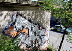 Graffiti Wall in Bayreuth - Photo by MrTaube - JRSCREW, JRS, JRSC