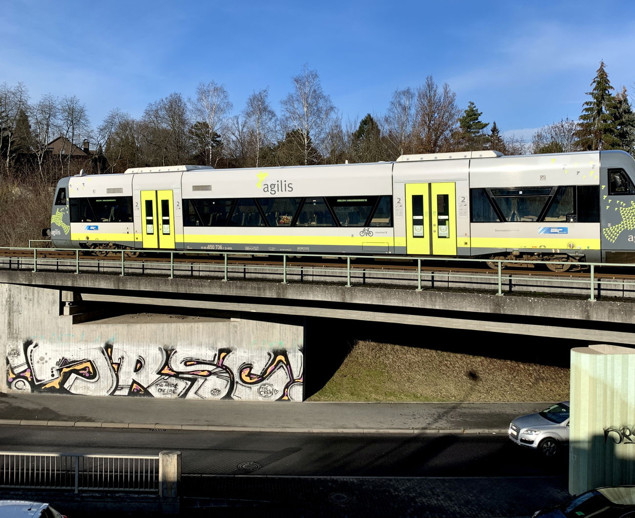 Graffiti Wall in Bayreuth - Photo by MrTaube - JRSC, BAYREUTH