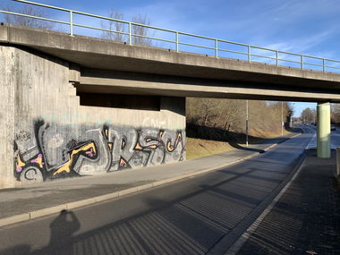 Graffiti in Bayreuth - Photo by MrTaube - JRSC