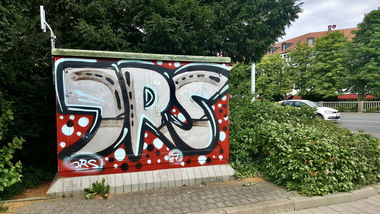 Graffiti Wall in Bayreuth - Photo by MrTaube - JRSC, BAYREUTH