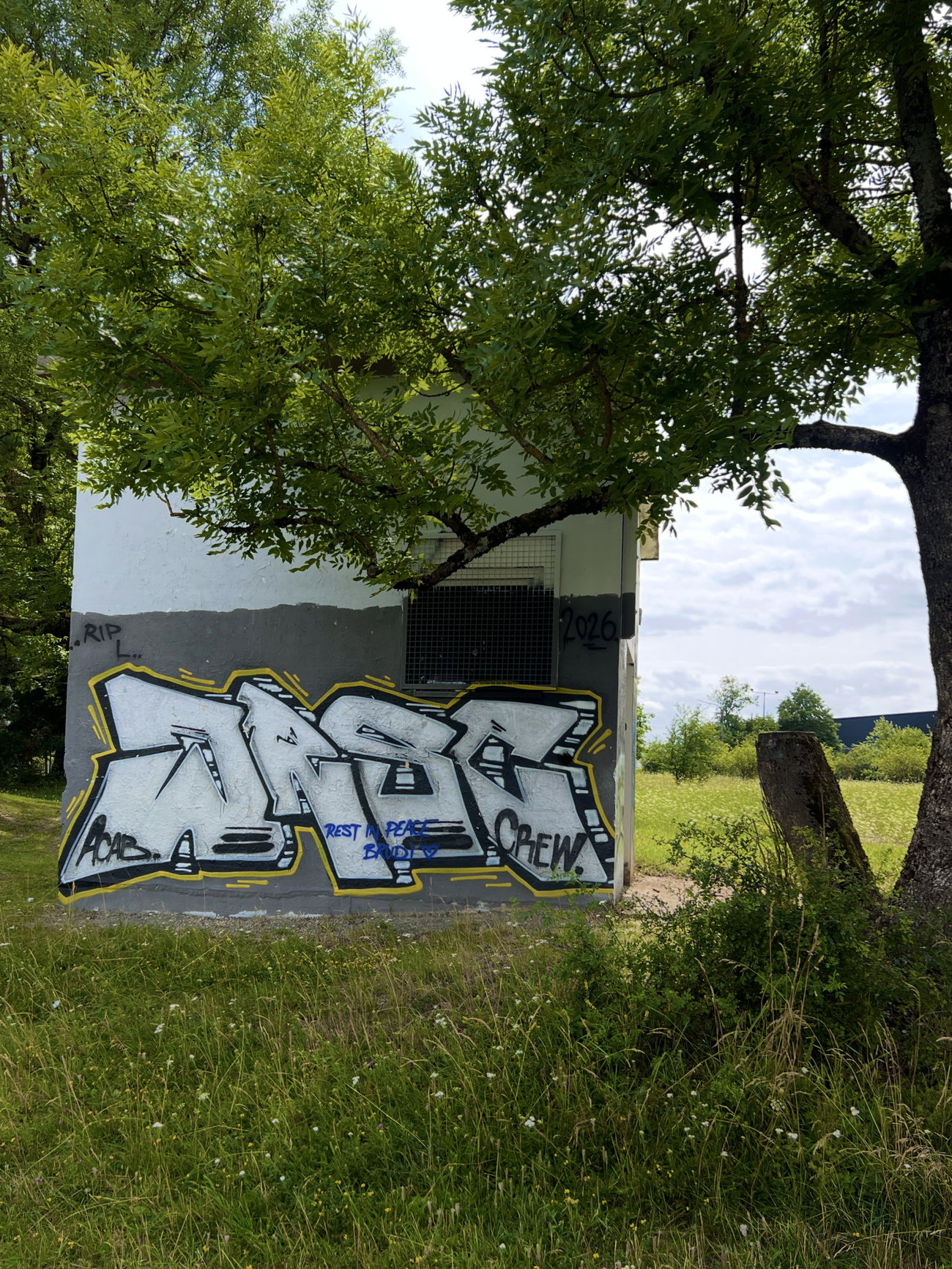 Graffiti Wall in Bayreuth - Photo by MrTaube - JRSC, BAYREUTH