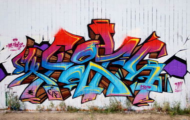 Graffiti Wall in Moscow - Photo by Mr_Fooks - Mr., Fooks, Mr_Fooks (2011)