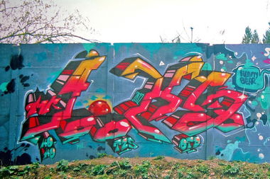 Graffiti Wall in Borsheva - Photo by Mr_Fooks - Mr., Fooks, Mr_Fooks (2012)