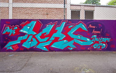 Graffiti Wall in Augsburg - Photo by Mr_Fooks - Mr., Fooks, Mr_Fooks (2012)
